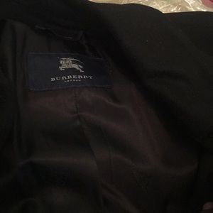 Men’s Burberry cashmere car coat